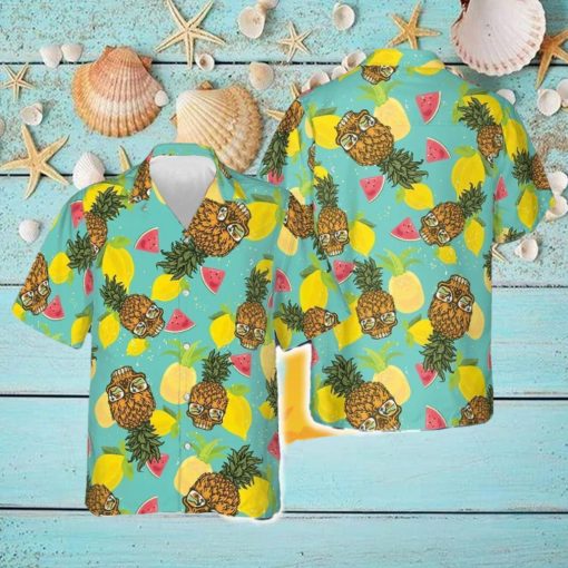 Skull With Sunglasses Hawaiian Shirt Summer Button Up Shirts Mens Ideas Gift Halloween