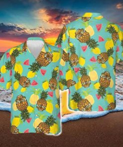 Skull With Sunglasses Hawaiian Shirt Summer Button Up Shirts Mens Ideas Gift Halloween
