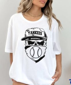 Skull Yankees Football NFL Team Shirt