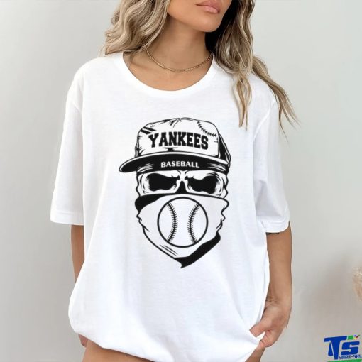 Skull Yankees Football NFL Team Shirt