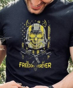 Skull freedom forever shirt