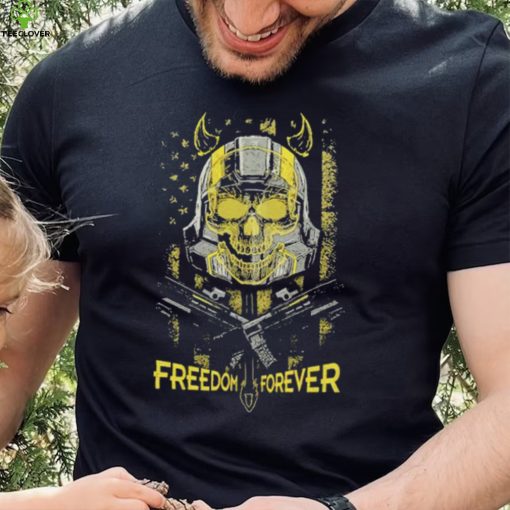 Skull freedom forever shirt