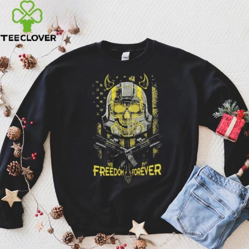 Skull freedom forever shirt