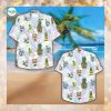 Skull pineapple Island Hawaiian Shirt