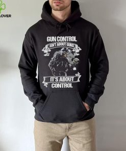 Skull veteran gun control isn’t about guns it’s about control shirt