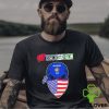Skull in USA American colors shirt Skull in USA American colors shirt