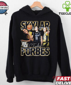 Skylar Forbes Marquette Golden Eagles 90s Vintage Signature Graphic Players t shirt