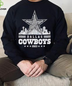 Skyline Dallas Cowboys 2023 hoodie, sweater, longsleeve, shirt v-neck, t-shirt