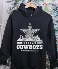 Skyline Dallas Cowboys 2023 hoodie, sweater, longsleeve, shirt v-neck, t-shirt