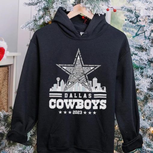 Skyline Dallas Cowboys 2023 hoodie, sweater, longsleeve, shirt v-neck, t-shirt