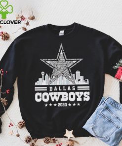 Skyline Dallas Cowboys 2023 hoodie, sweater, longsleeve, shirt v-neck, t-shirt