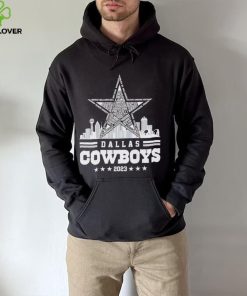 Skyline Dallas Cowboys 2023 hoodie, sweater, longsleeve, shirt v-neck, t-shirt