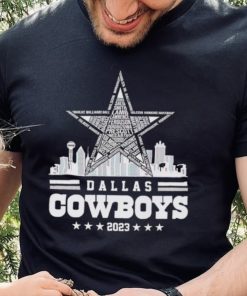 Skyline Dallas Cowboys 2023 hoodie, sweater, longsleeve, shirt v-neck, t-shirt