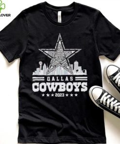 Skyline Dallas Cowboys 2023 hoodie, sweater, longsleeve, shirt v-neck, t-shirt