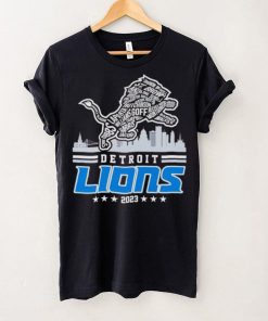 Skyline Detroit Lions 2023 hoodie, sweater, longsleeve, shirt v-neck, t-shirt