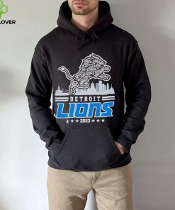 Skyline Detroit Lions 2023 hoodie, sweater, longsleeve, shirt v-neck, t-shirt