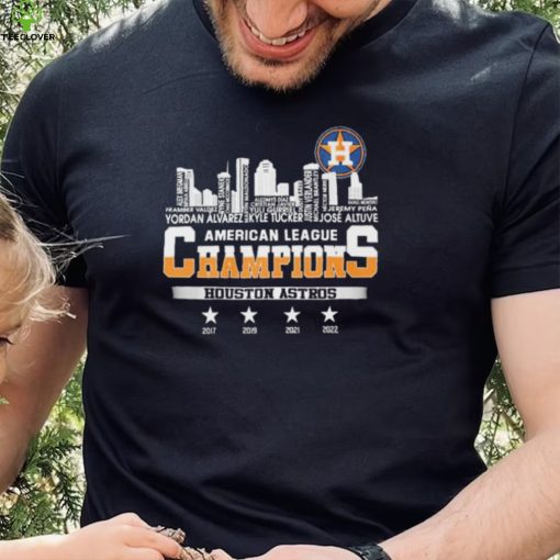 Skyline Houston Astros 2022 American League Champions Shirt