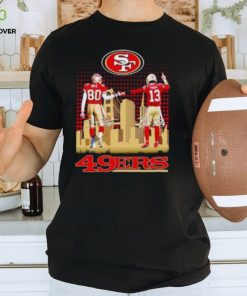 Skyline Jerry Rice And Brock Purdy San Francisco 49ers Signatures T Shirt