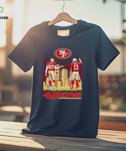 Skyline Jerry Rice And Brock Purdy San Francisco 49ers Signatures T Shirt 1 Skyline Jerry Rice And Brock Purdy San Francisco 49ers Signatures T Shirt