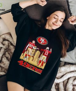 Skyline Jerry Rice And Brock Purdy San Francisco 49ers Signatures T Shirt 3 Skyline Jerry Rice And Brock Purdy San Francisco 49ers Signatures T Shirt