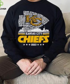 Skyline Kansas City Chiefs 2023 hoodie, sweater, longsleeve, shirt v-neck, t-shirt