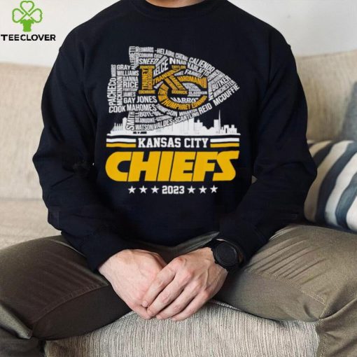 Skyline Kansas City Chiefs 2023 hoodie, sweater, longsleeve, shirt v-neck, t-shirt