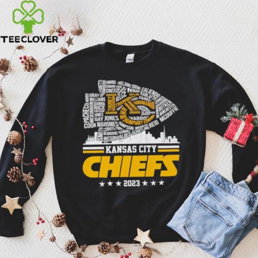 Skyline Kansas City Chiefs 2023 hoodie, sweater, longsleeve, shirt v-neck, t-shirt