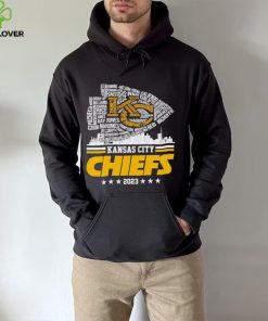 Skyline Kansas City Chiefs 2023 hoodie, sweater, longsleeve, shirt v-neck, t-shirt