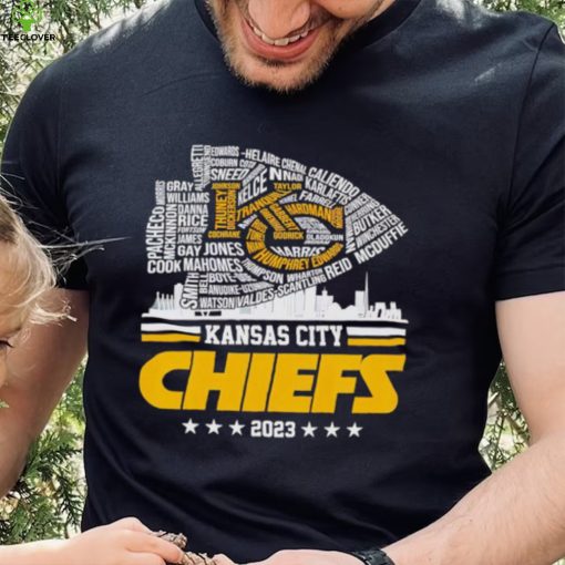 Skyline Kansas City Chiefs 2023 hoodie, sweater, longsleeve, shirt v-neck, t-shirt