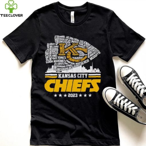 Skyline Kansas City Chiefs 2023 hoodie, sweater, longsleeve, shirt v-neck, t-shirt