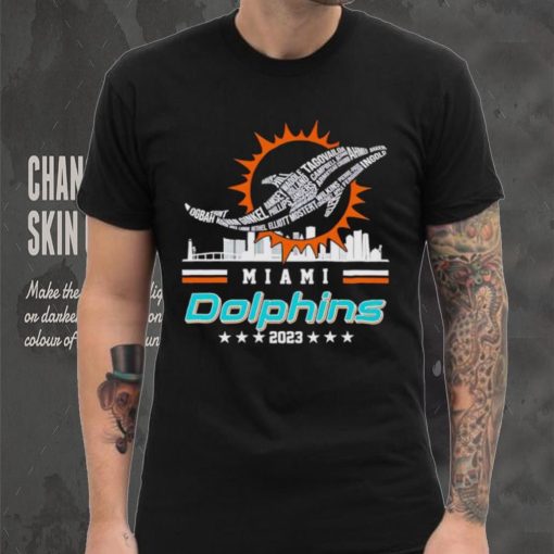 Skyline Miami Dolphins 2023 shirt