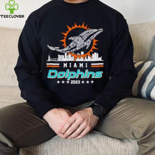 Skyline Miami Dolphins 2023 shirt