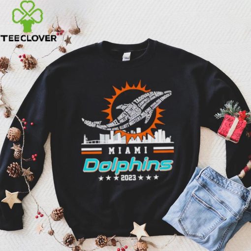 Skyline Miami Dolphins 2023 shirt