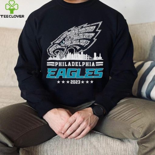 Skyline Philadelphia Eagles 2023 hoodie, sweater, longsleeve, shirt v-neck, t-shirt