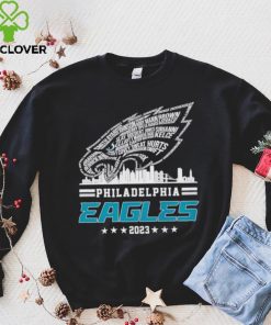 Skyline Philadelphia Eagles 2023 hoodie, sweater, longsleeve, shirt v-neck, t-shirt