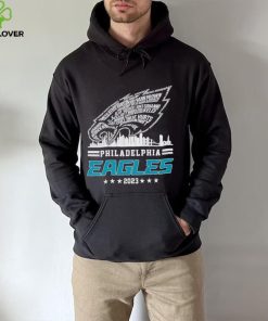 Skyline Philadelphia Eagles 2023 hoodie, sweater, longsleeve, shirt v-neck, t-shirt