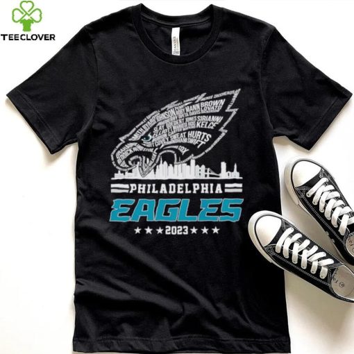 Skyline Philadelphia Eagles 2023 hoodie, sweater, longsleeve, shirt v-neck, t-shirt