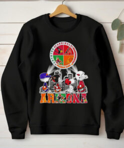 Skyline Snoopy and Friends Road Arizona All Sports Logo shirt