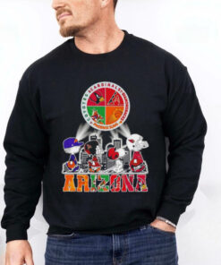 Skyline Snoopy and Friends Road Arizona All Sports Logo shirt
