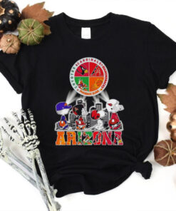 Skyline Snoopy and Friends Road Arizona All Sports Logo shirt