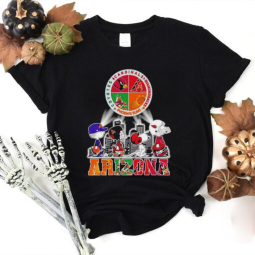 Skyline Snoopy and Friends Road Arizona All Sports Logo shirt