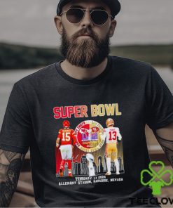 Skyline Super Bowl LVIII Patrick Mahomes and Brock Purdy signatures shirt 2 Skyline Super Bowl LVIII Patrick Mahomes and Brock Purdy signatures shirt