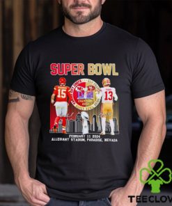 Skyline Super Bowl LVIII Patrick Mahomes and Brock Purdy signatures shirt 3 Skyline Super Bowl LVIII Patrick Mahomes and Brock Purdy signatures shirt