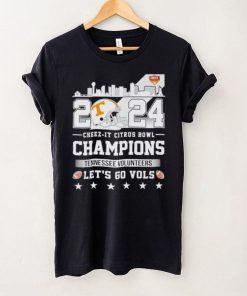 Skyline city 2024 Cheez It Citrus Bowl Champions Tennessee Volunteers let’s go Vols shirt