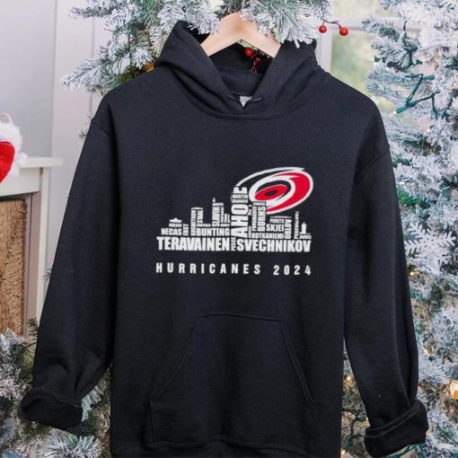 Skyline city Carolina Hurricanes 2024 hoodie, sweater, longsleeve, shirt v-neck, t-shirt