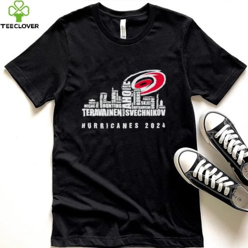 Skyline city Carolina Hurricanes 2024 hoodie, sweater, longsleeve, shirt v-neck, t-shirt