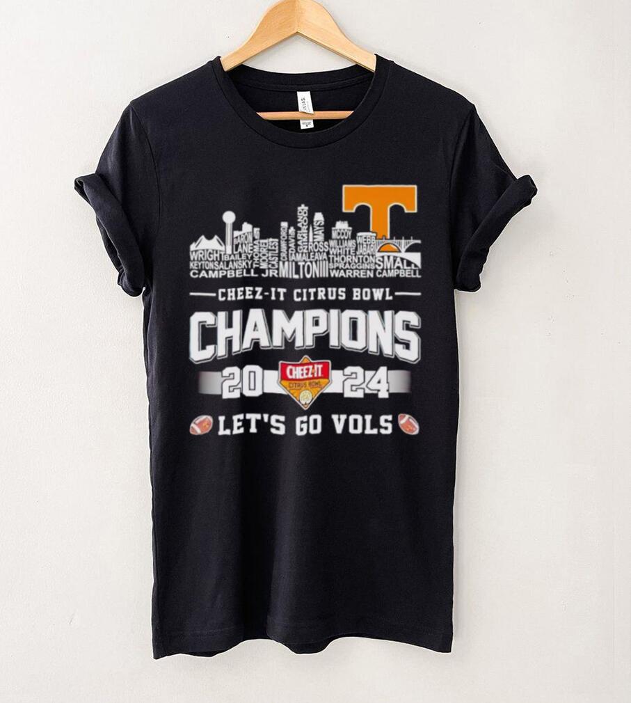 Skyline city Cheez It Citrus Bowl Champions 2024 let’s go Vols shirt