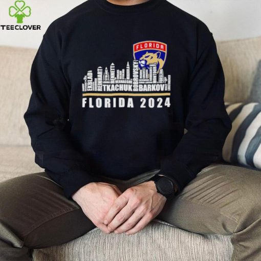 Skyline city Florida Panthers 2024 hoodie, sweater, longsleeve, shirt v-neck, t-shirt
