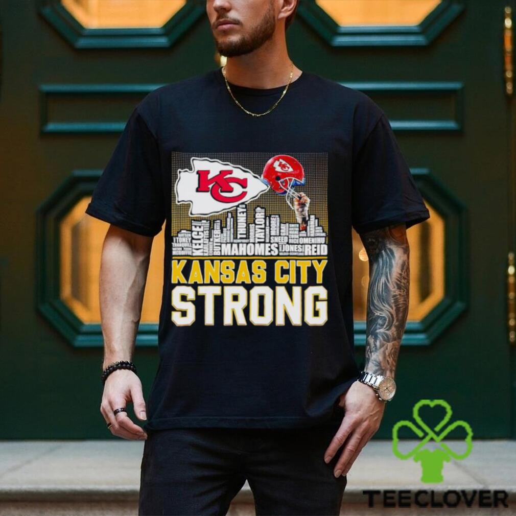 Skyline city Kansas City strong shirt Skyline city Kansas City strong shirt