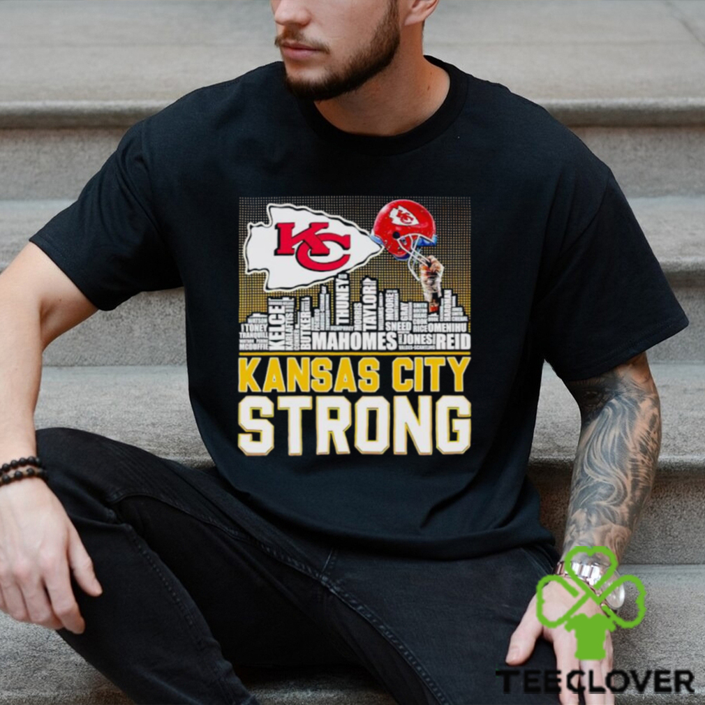 Skyline city Kansas City strong shirt Skyline city Kansas City strong shirt